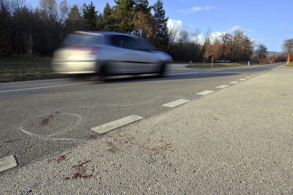 Selon la police, le conducteur n'était pas alcoolisé.