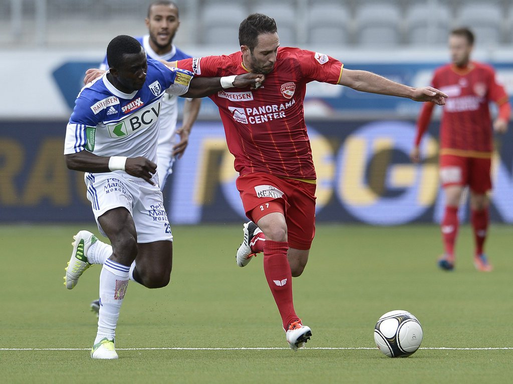 Lausanne peut nourrir des regrets face à Thoune.