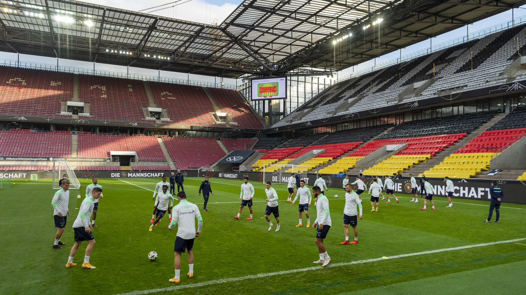 Le stade restera vide mardi pendant le match Allemagne - Suisse.