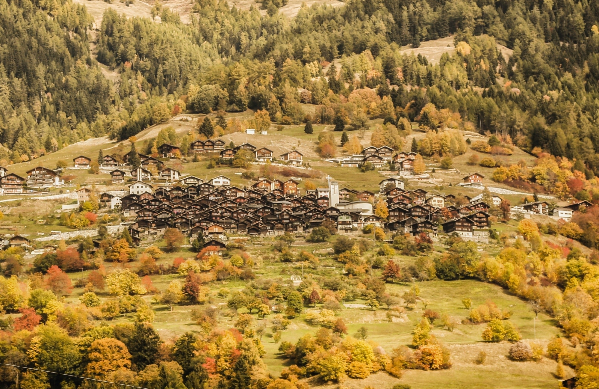 Le village d'Albinen est désormais classé parmi les plus beaux villages de Suisse. 