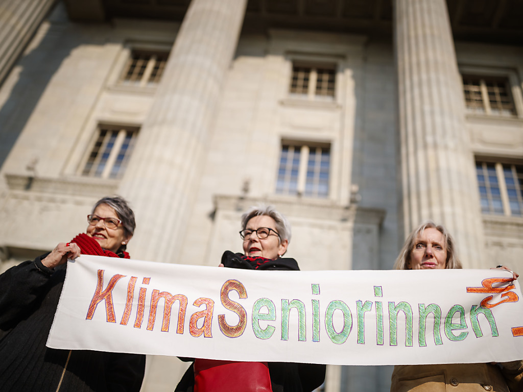Les "Aînées pour la protection du climat" veulent aller jusqu'à Strasbourg pour faire entendre leur voix (archives).