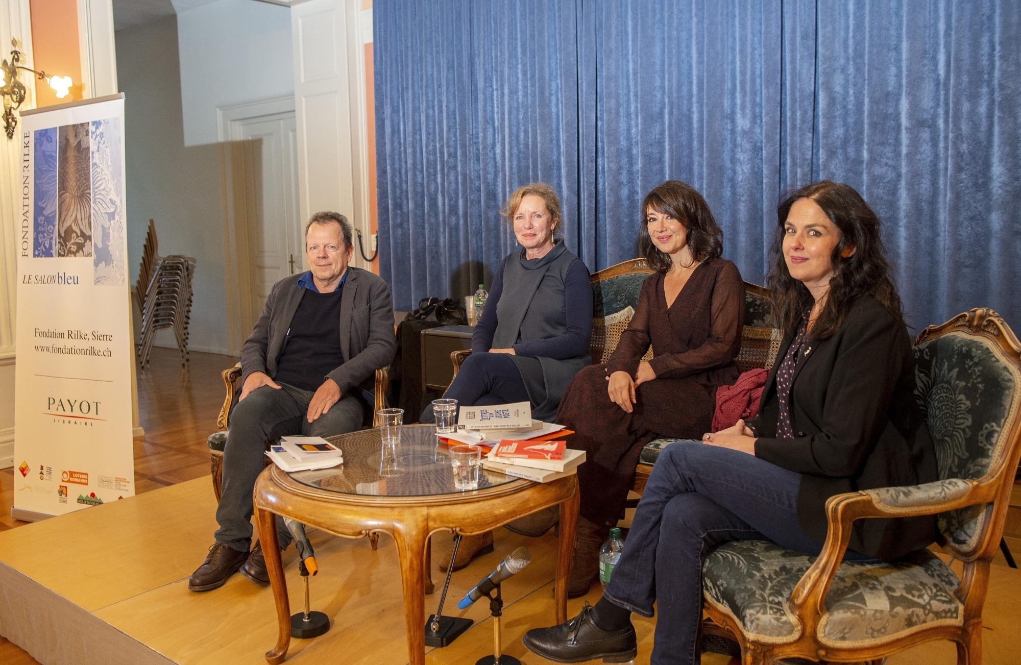 Bernard Comment, Brigitte Duvillard, Manuella Maury et Olivia Seigne ont fait revivre Rilke le temps d'une soirée à Sierre.