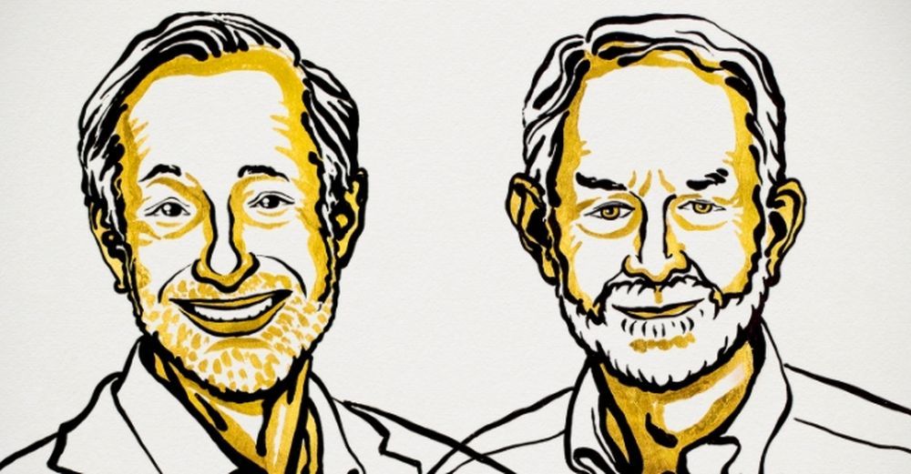 Paul Milgrom, 72 ans et Robert Wilson, 83 ans, sont tous deux experts des enchères.