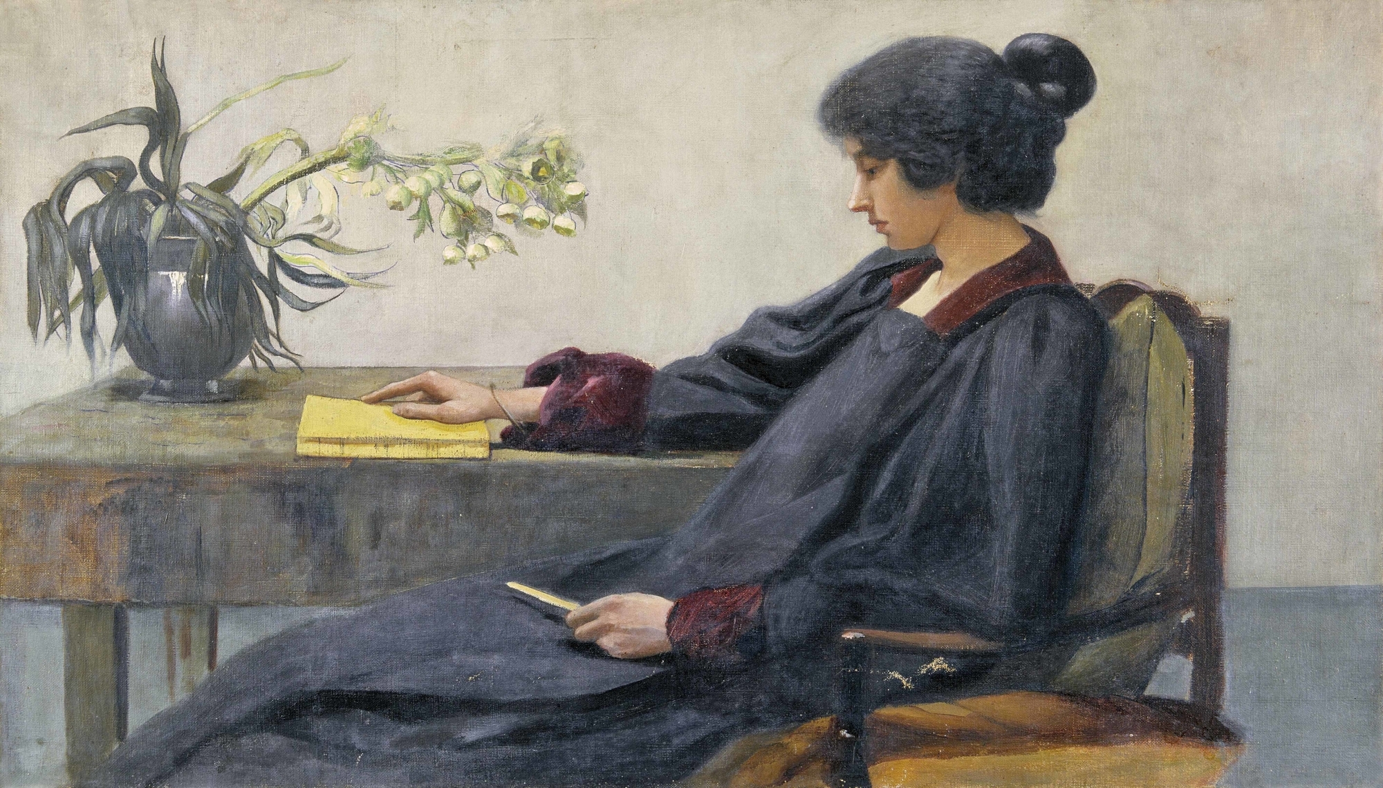 Marguerite Burnat-Provins (1872-1952). Autoportrait, sans date.