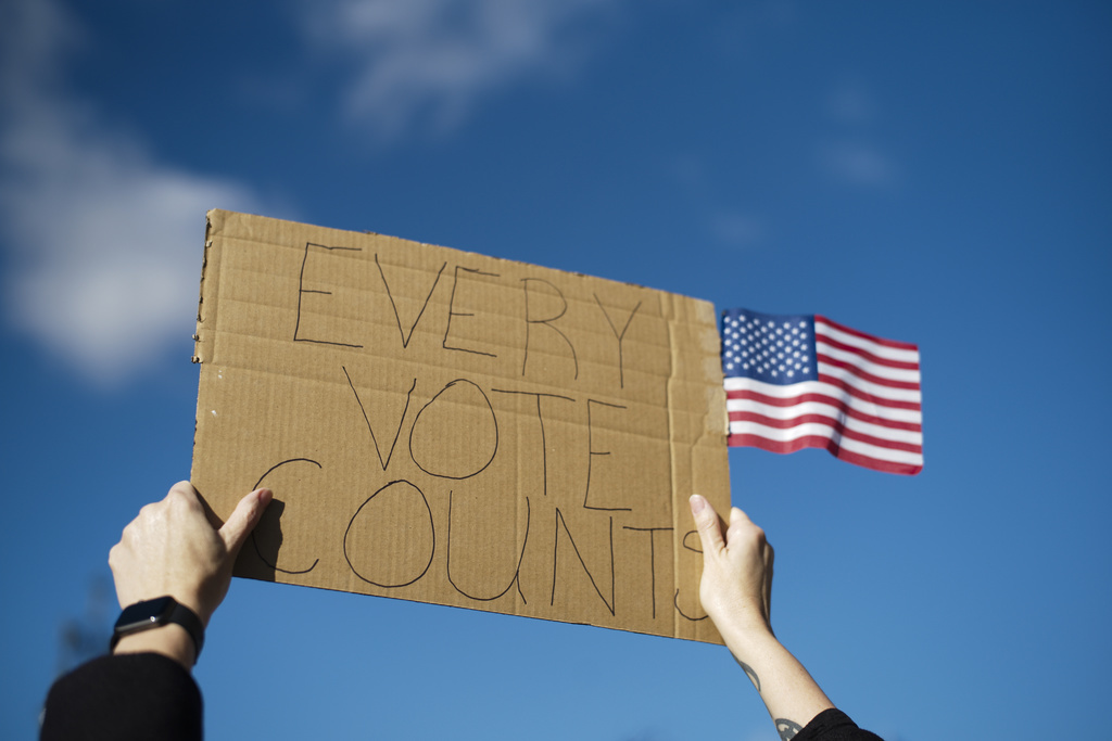 Les manifestants refusent que le vote leur soit confisqué.