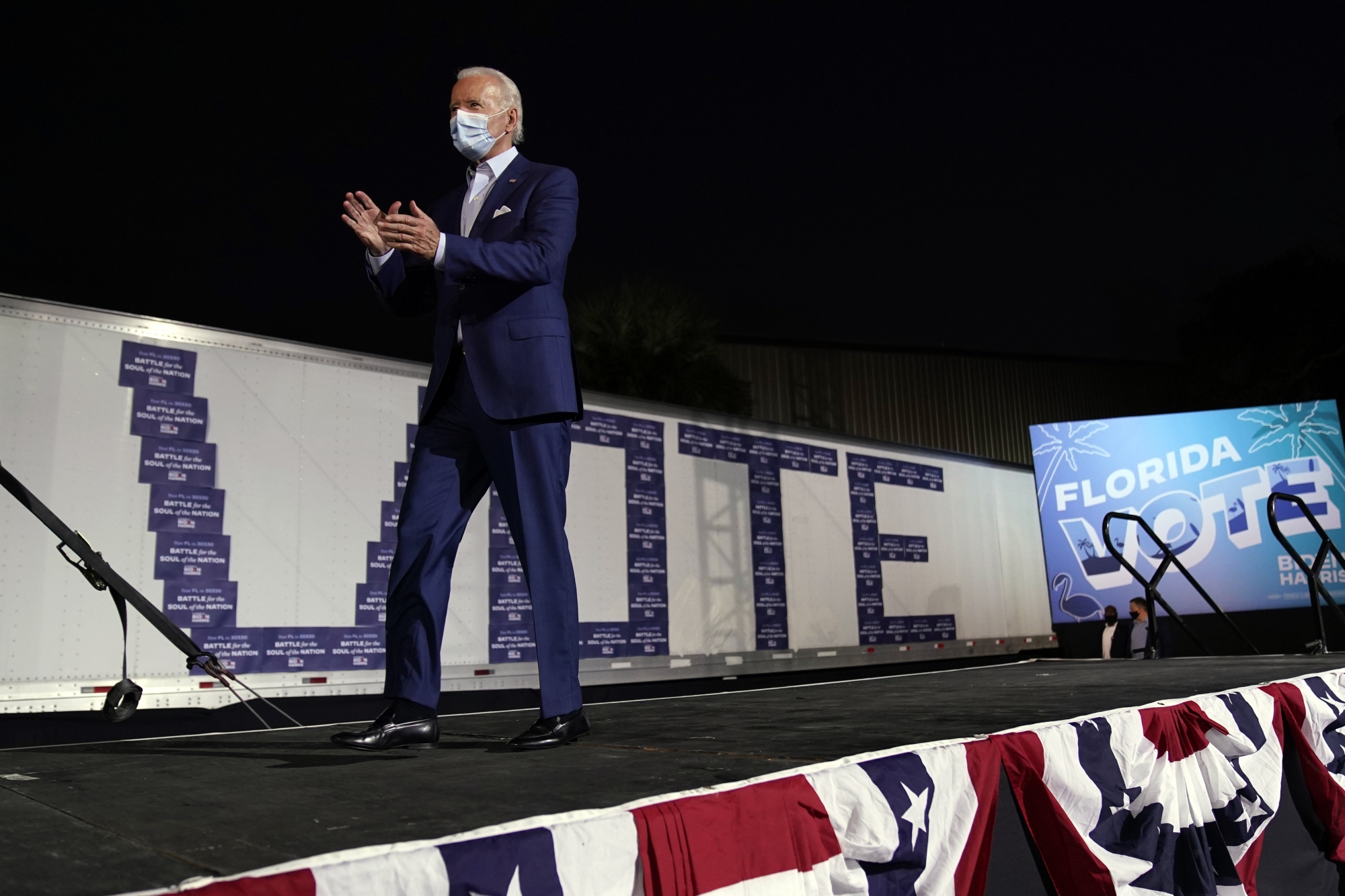 Pour Douglas Kennedy, Joe Biden – qui a bouclé sa campagne dans l’Etat de Floride à Tampa, jeudi – a été «un excellent vice-président», aux côtés de Barack Obama.
