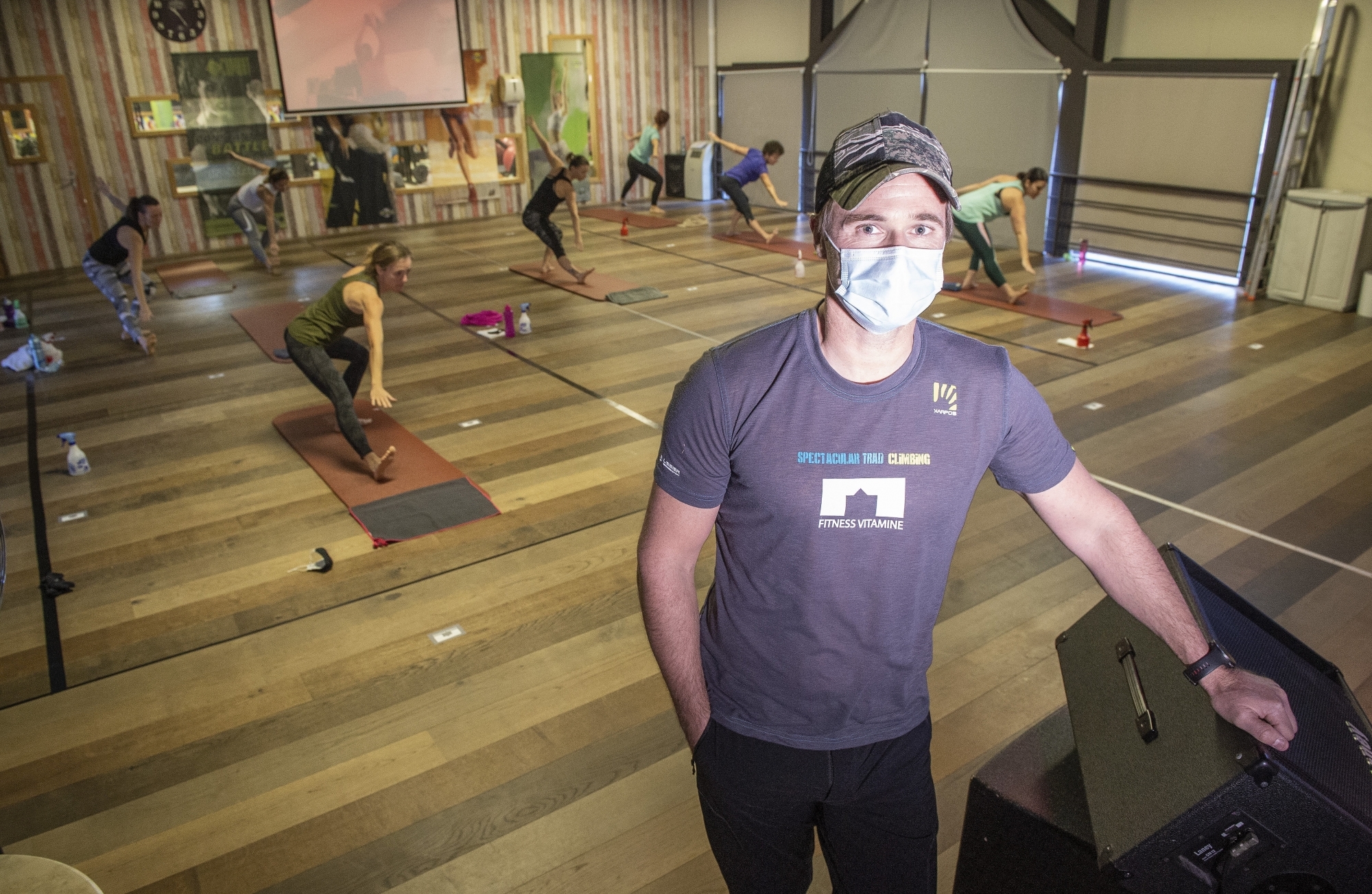 Au Fitness Vitamine, à Martigny, les cours collectifs ont repris mercredi dernier, se réjouit Stéphane Troillet. Mais l'accès aux appareils du fitness demeure interdit au moins jusqu'au 13 décembre prochain.