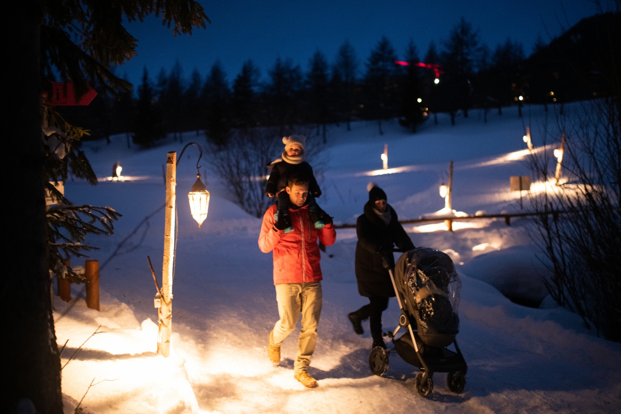 Le Chemin des lanternes, une balade nocturne pour toute la famille dans une ambiance féerique.