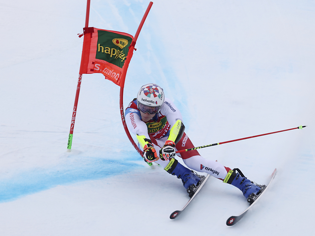 Marco Odermatt brillant en première manche à Santa Caterina.