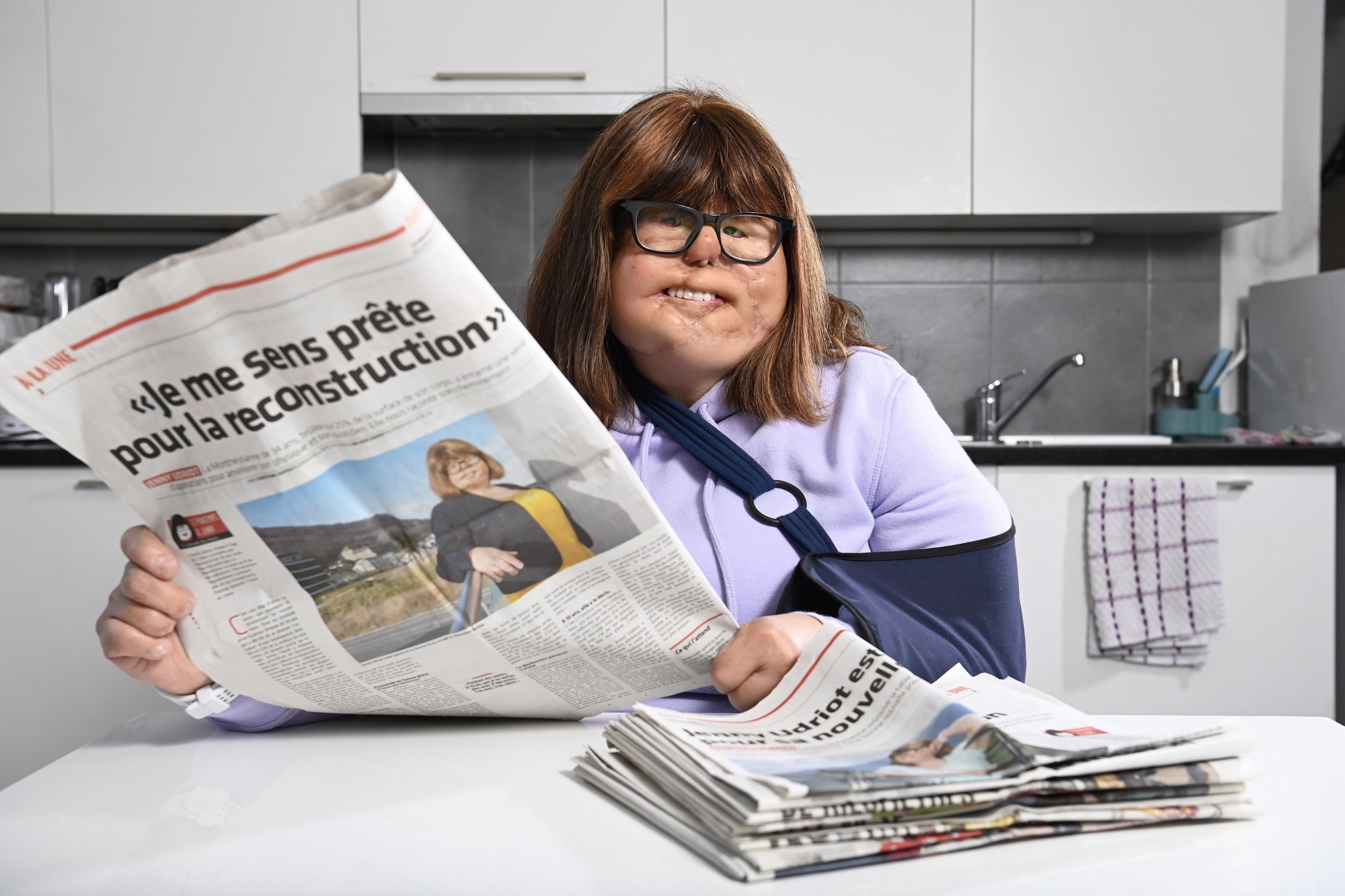 Jenny Udriot s'est confiée dans "Le Nouvelliste" au fil de 2020. Toujours avec sincérité.