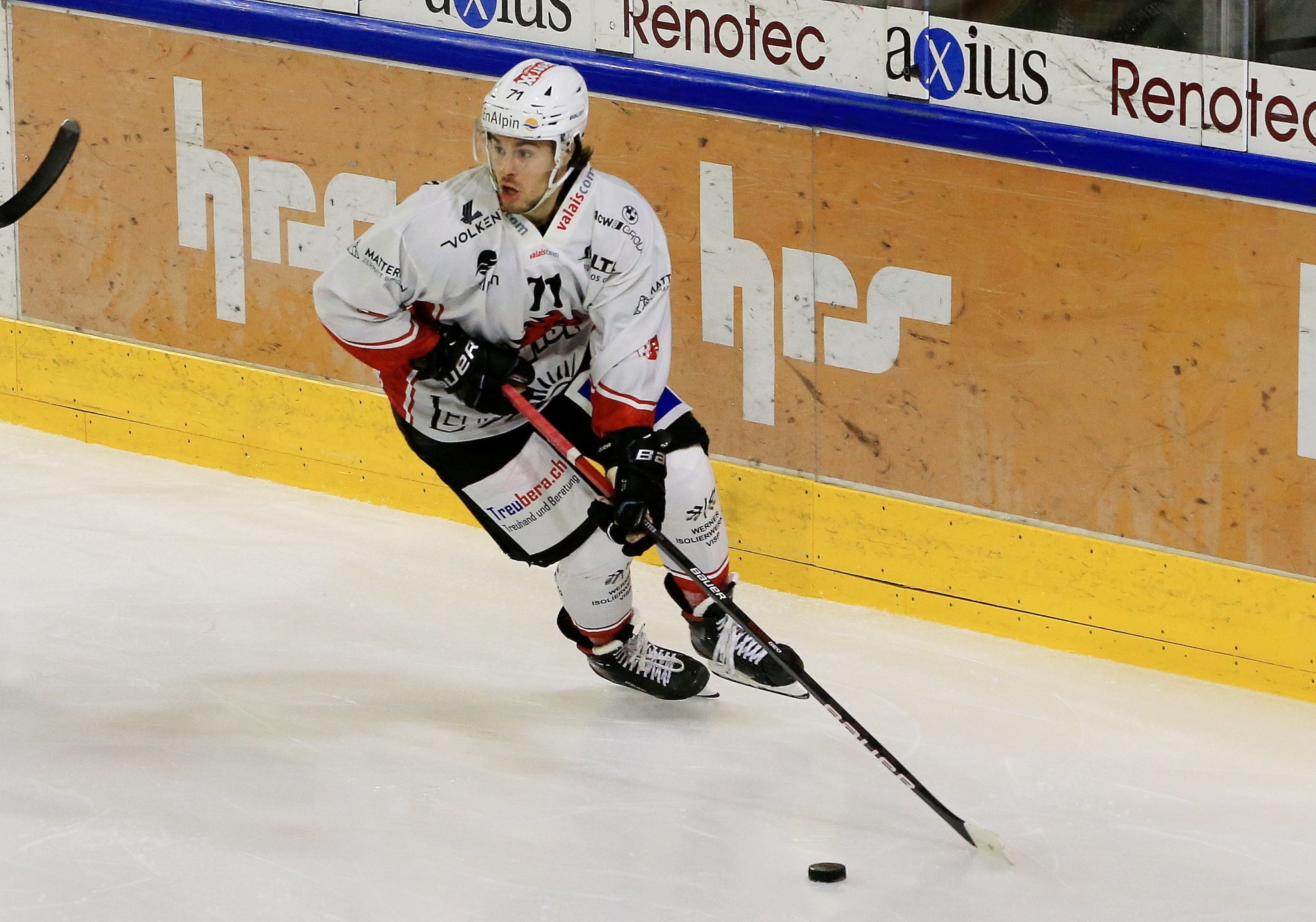 Patric Hostetter a libéré les siens en toute fin de match. 