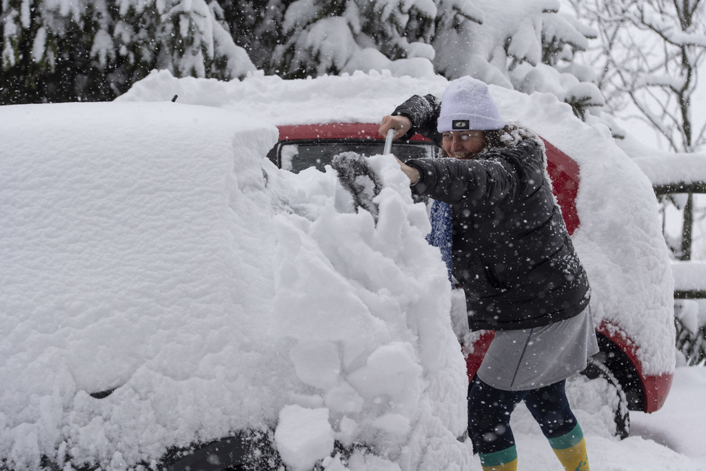 C'est le troisième événement neigeux que connaît le Tessin depuis le 4 décembre.