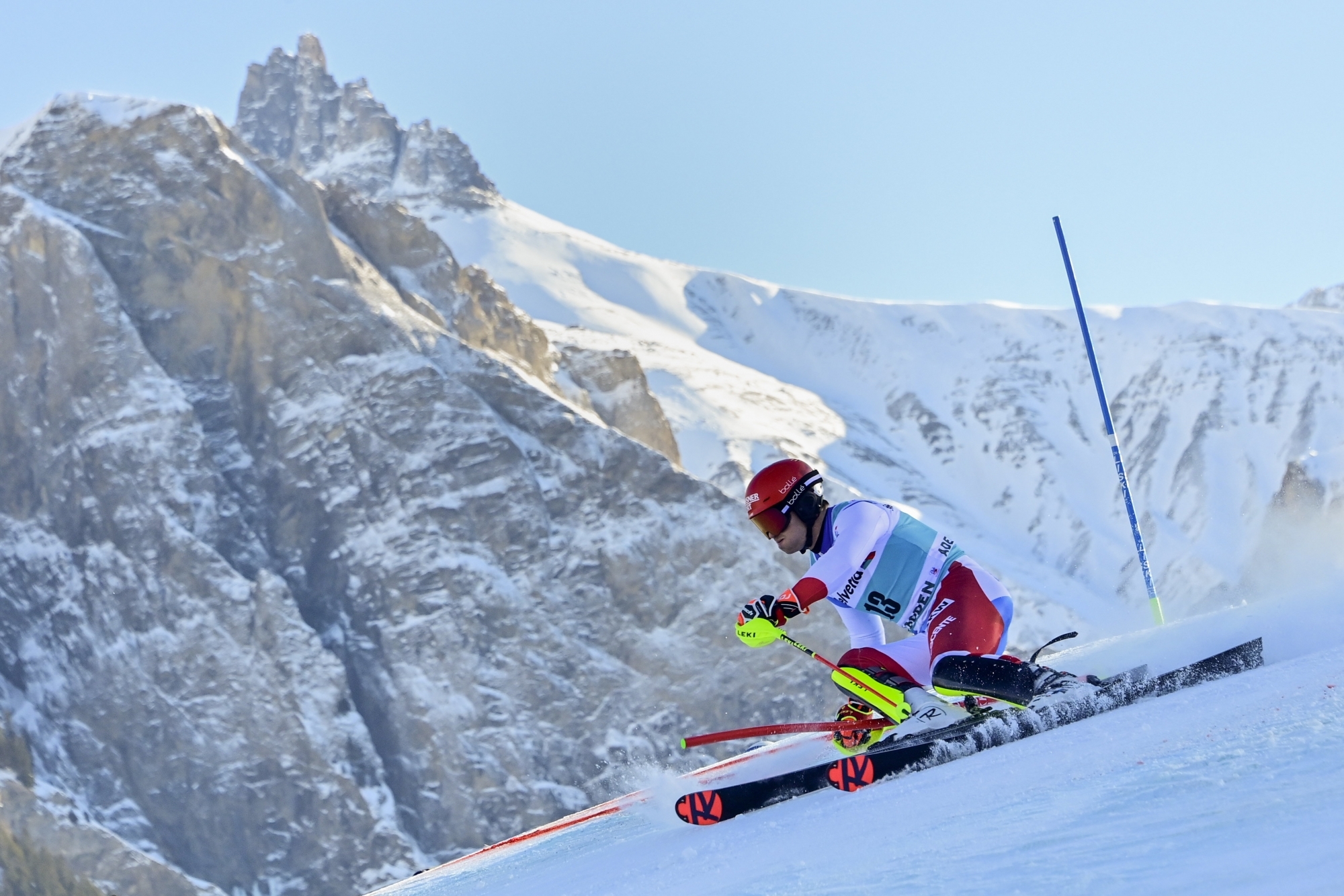 Loïc Meillard, incontestablement l'un des grands gagnants de ce week-end prolongé oberlandais dans le camp suisse. 