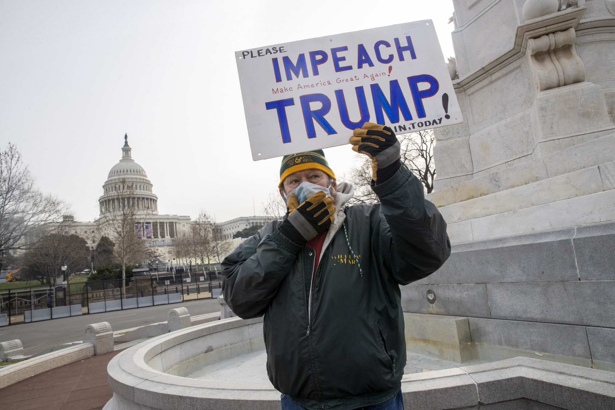 Donald Trump devient le premier président de l'histoire des Etats-Unis à faire l'objet de deux procédures de destitution.