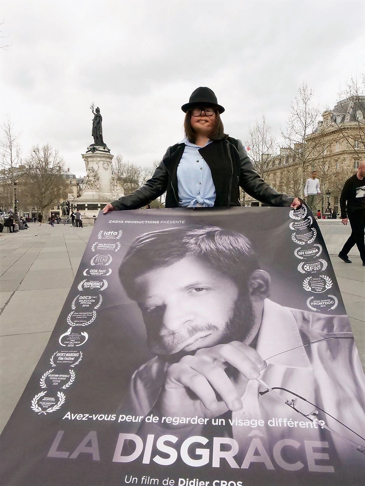 Jenny avait été à Paris l'an dernier pour l'avant-première du film.