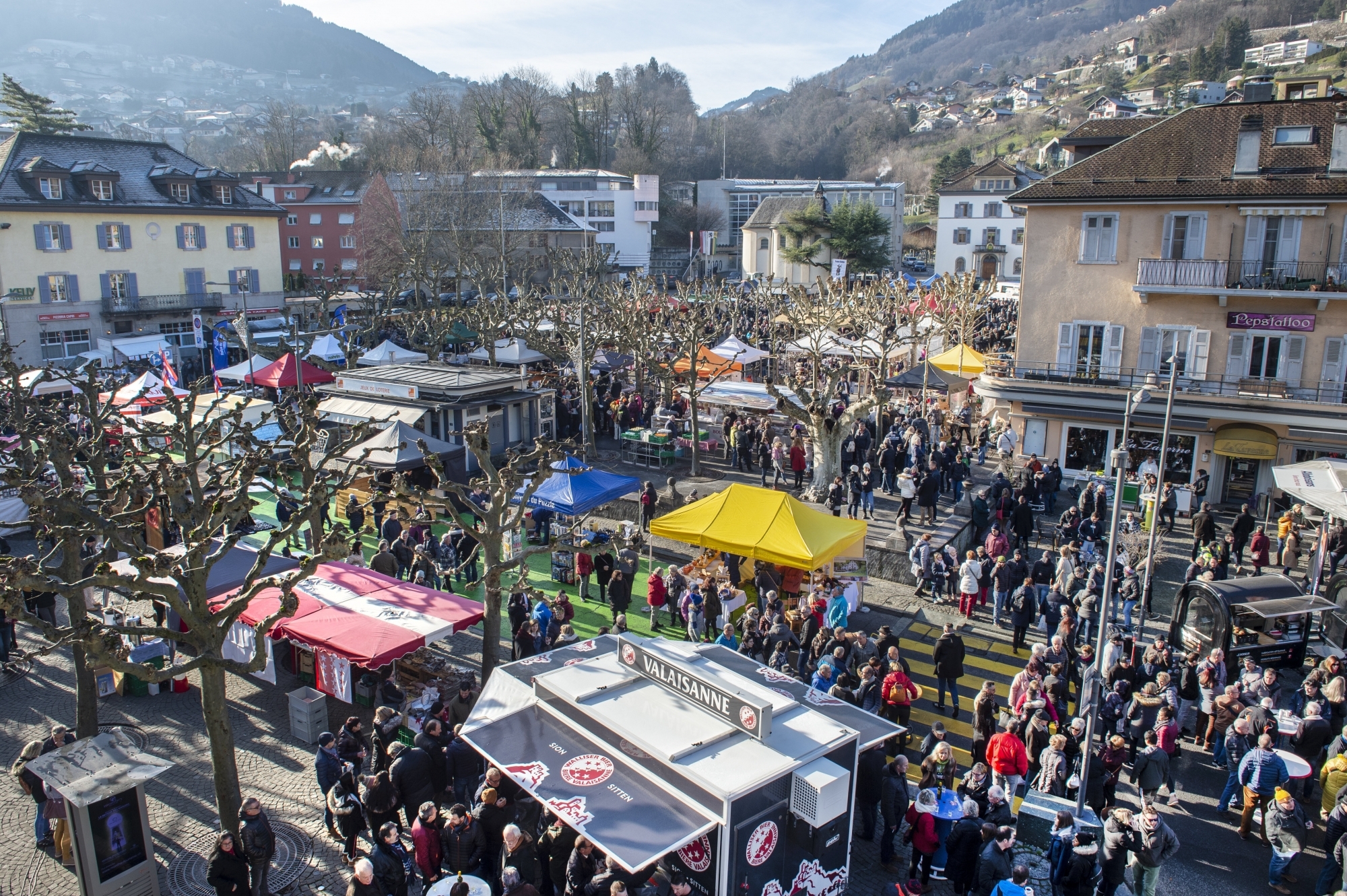 La Foire du 31 de Monthey attire chaque année plus de 5000 visiteurs.