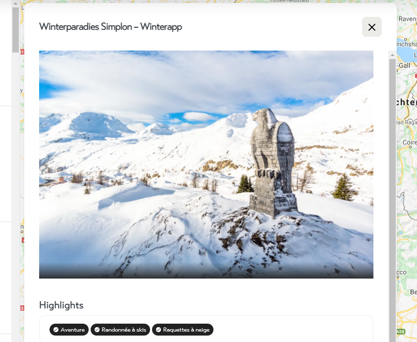 La plateforme permet de programmer et payer en un clic une prestation touristique en Valais.