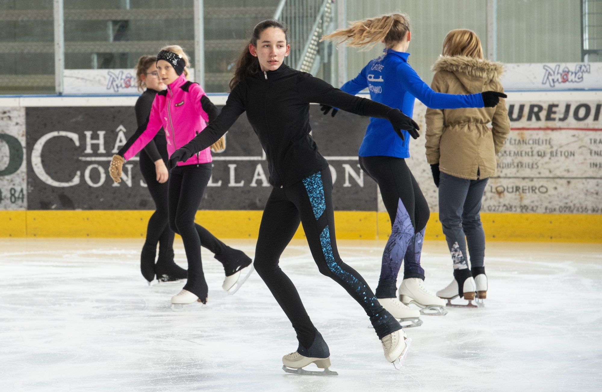 Le Valais compte six clubs de patinage artistique, tous situés dans la partie francophone du canton.