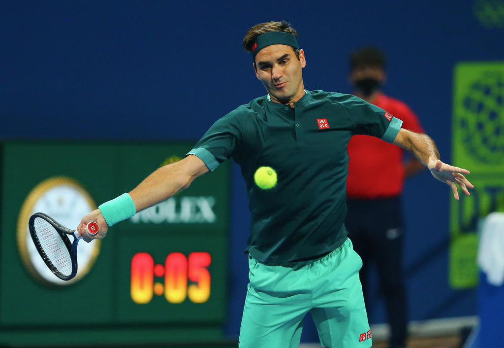 Roger Federer a remporté le premier set au tie-break.
