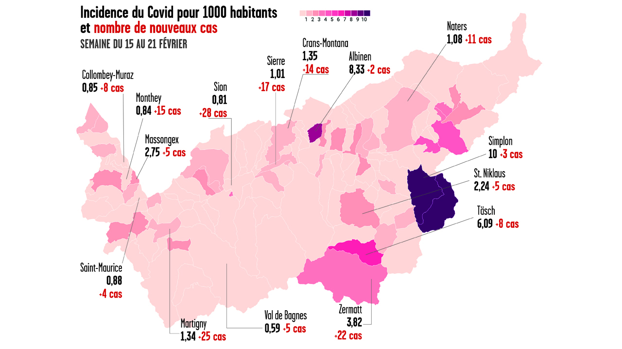 Carte évolution Covid-CMS