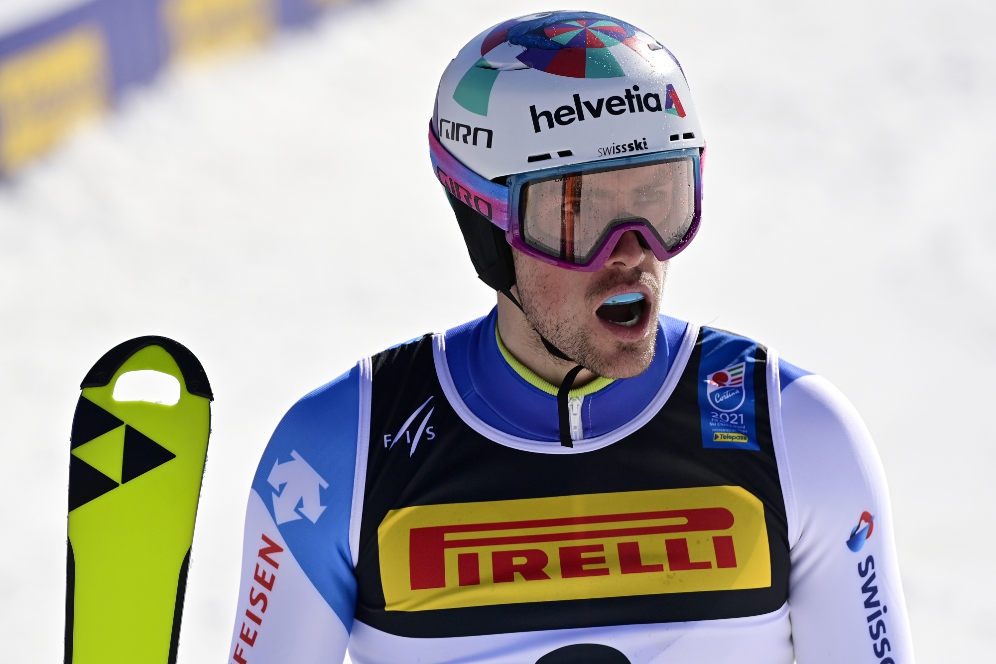 Daniel Yule a pris le cinquième range du slalom des Mondiaux de Cortina.