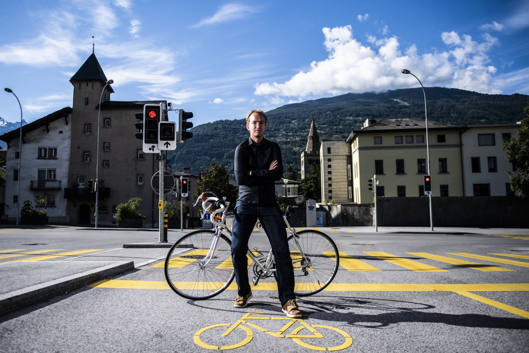 Philippe Jansen, secrétaire de Pro Vélo Valais, souligne que la démarche se veut constructive et dans l'intérêt de tous les usagers de la route.