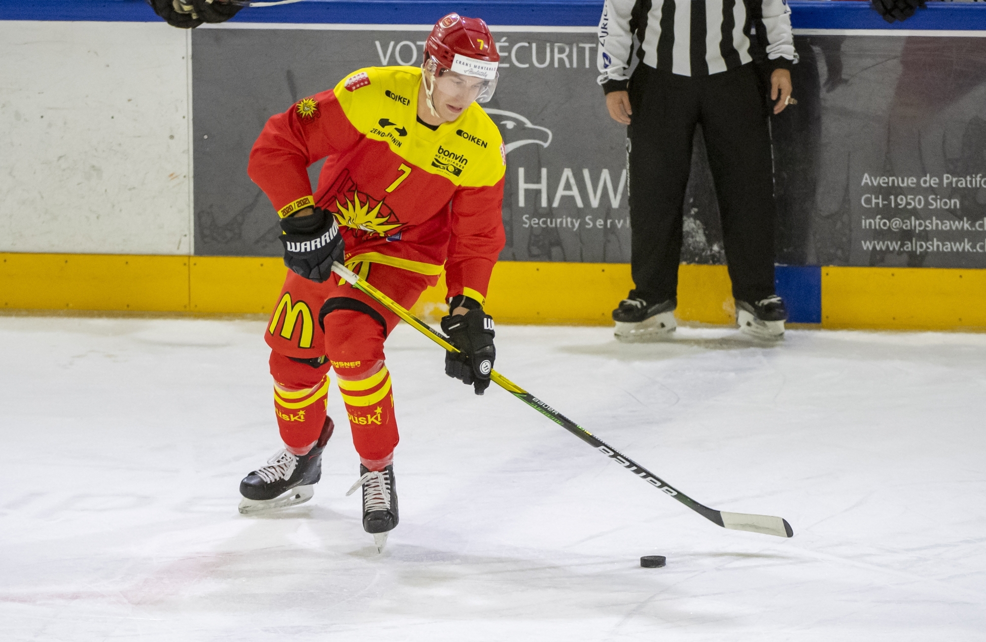 Eliott Meyrat regrette les pénalités concédées en début de match.