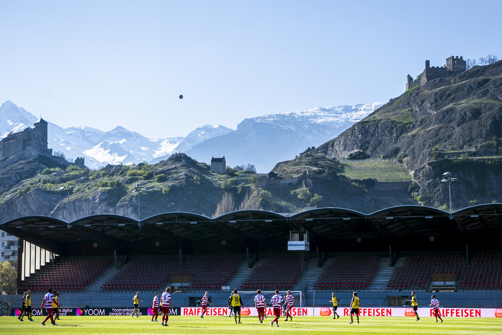 Il y avait encore 0-0 à la 85e du match opposant le FC Sion aux Young Boys. 