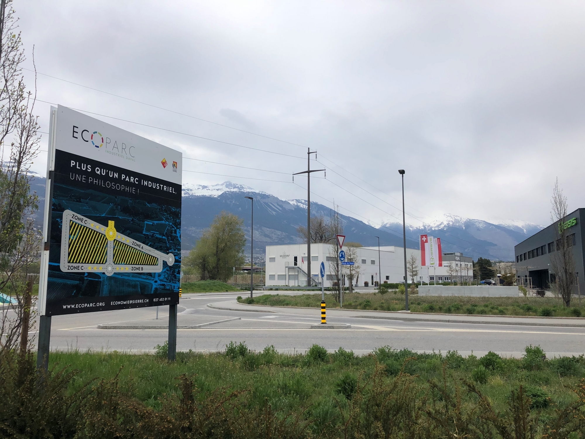 A Sierre, les entreprises présentes sur l’écoparc de Daval et sur la zone industrielle du Chablé ont uni leur destin autour d’une association.