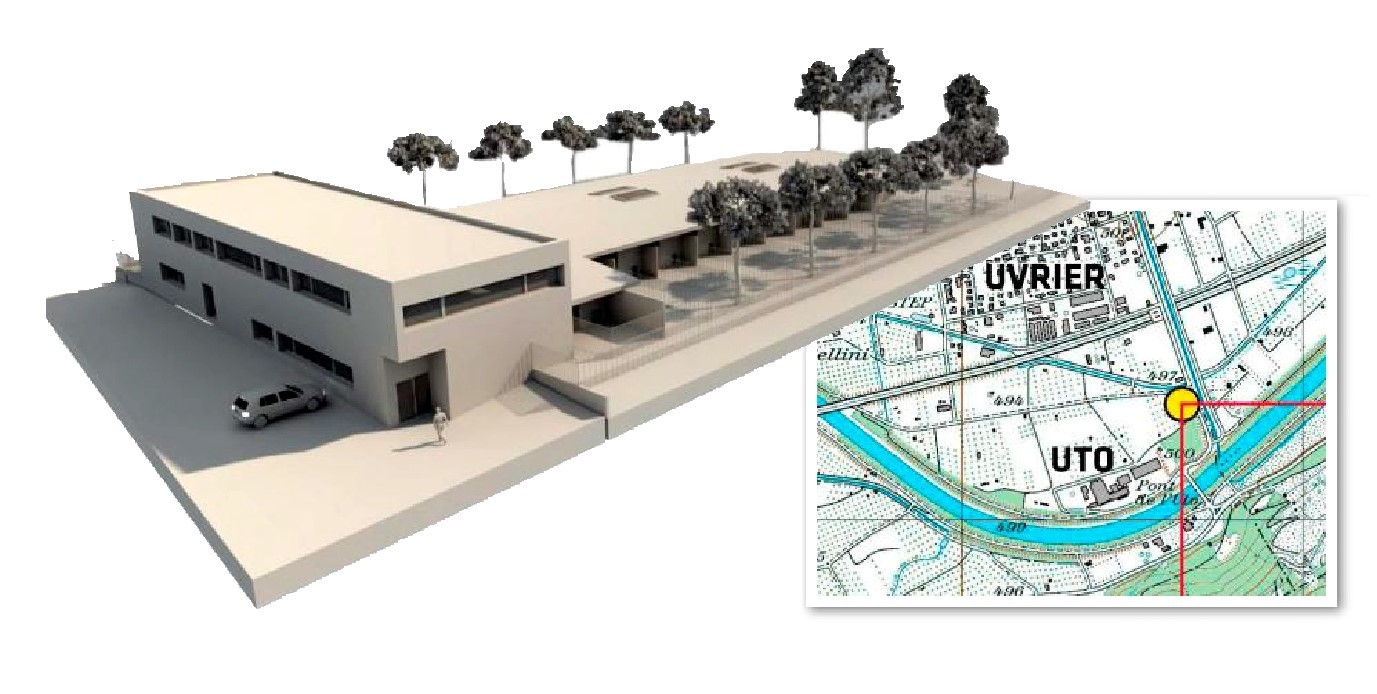 Le futur refuge de la SPA devrait sortir de terre sur une parcelle de près de 4000 mètres carrés proche de l'UTO, à Uvrier.