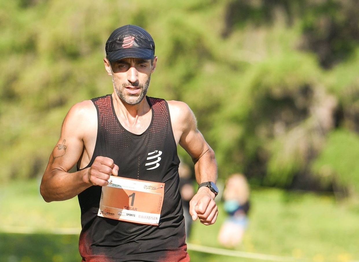 César Costa a souffert. Mais s'est quand même imposé pour la deuxième année consécutive sur le Trail de la Pierre A Voir.