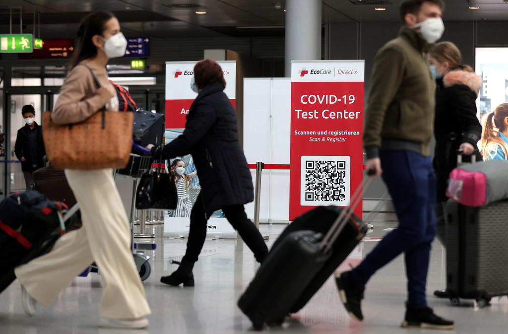 Le certificat sanitaire européen est destiné à faciliter les voyages dans l'UE cet été malgré la pandémie, comme ici dans l'aéroport de Düsseldorf, en Allemagne.