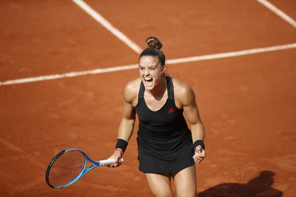 Après le succès de Stefanos Tsitsipas, Maria Sakkari offre une deuxième demi-finale pour la Grèce à Paris.