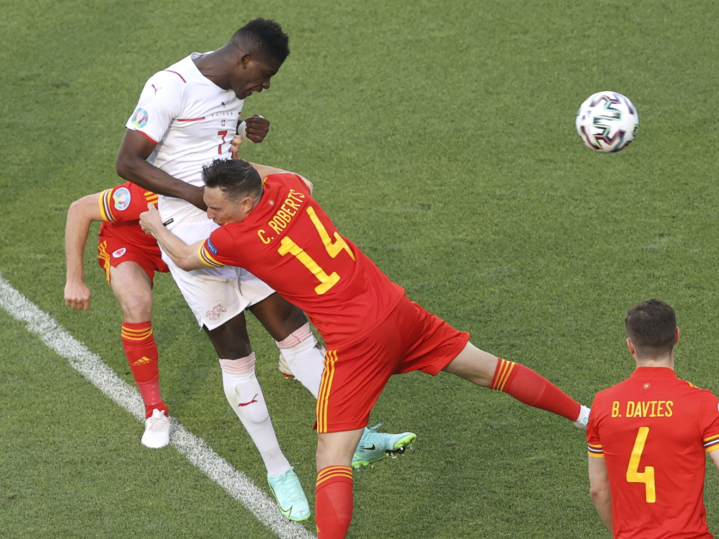 Breel Embolo a ouvert le score pour la Suisse.