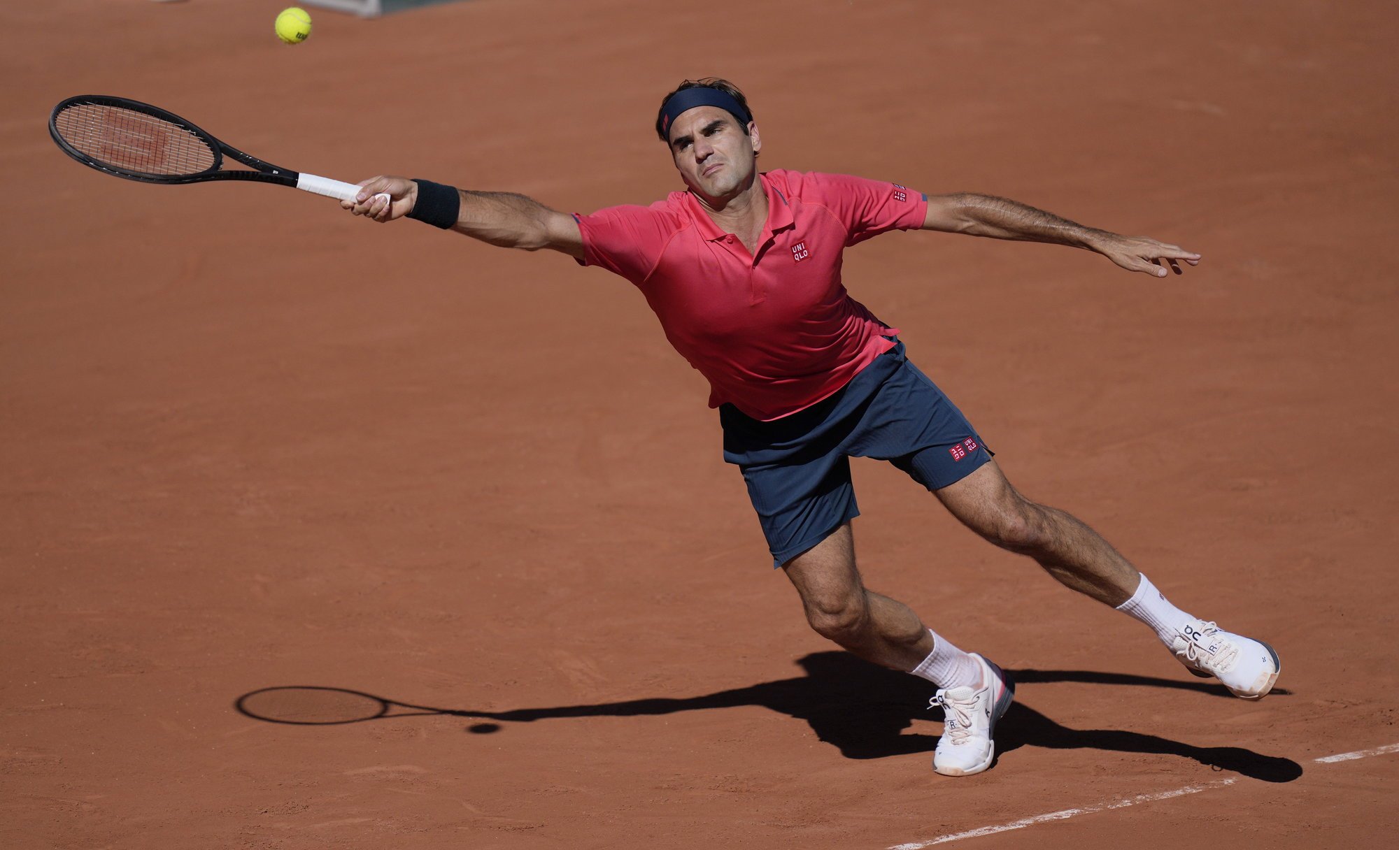 Roger Federer a plutôt convaincu Yves Allegro lors de son premier tour.