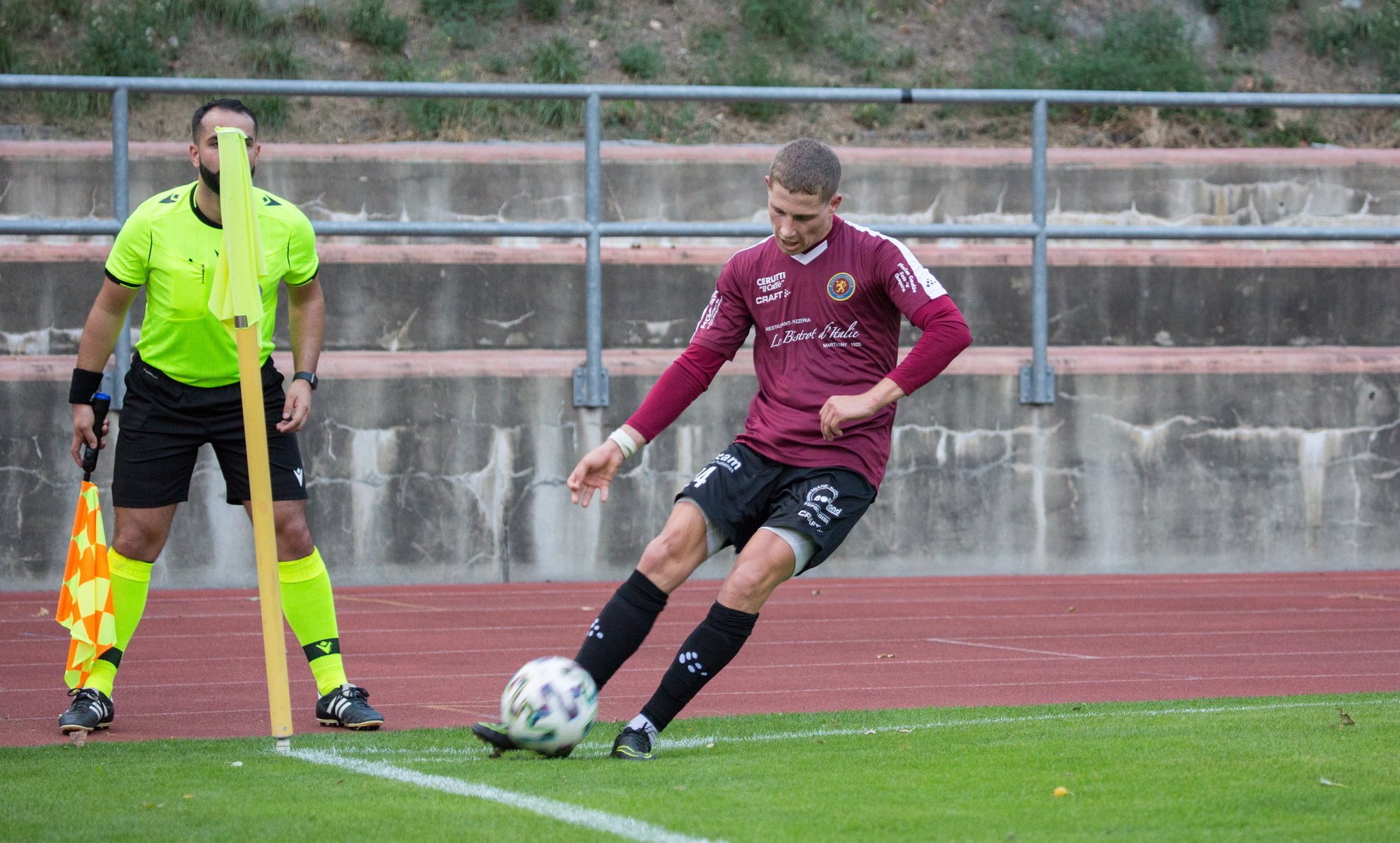 Arnaud Morard et le FC Martigny jouent leur maintien en ce mois de juin.