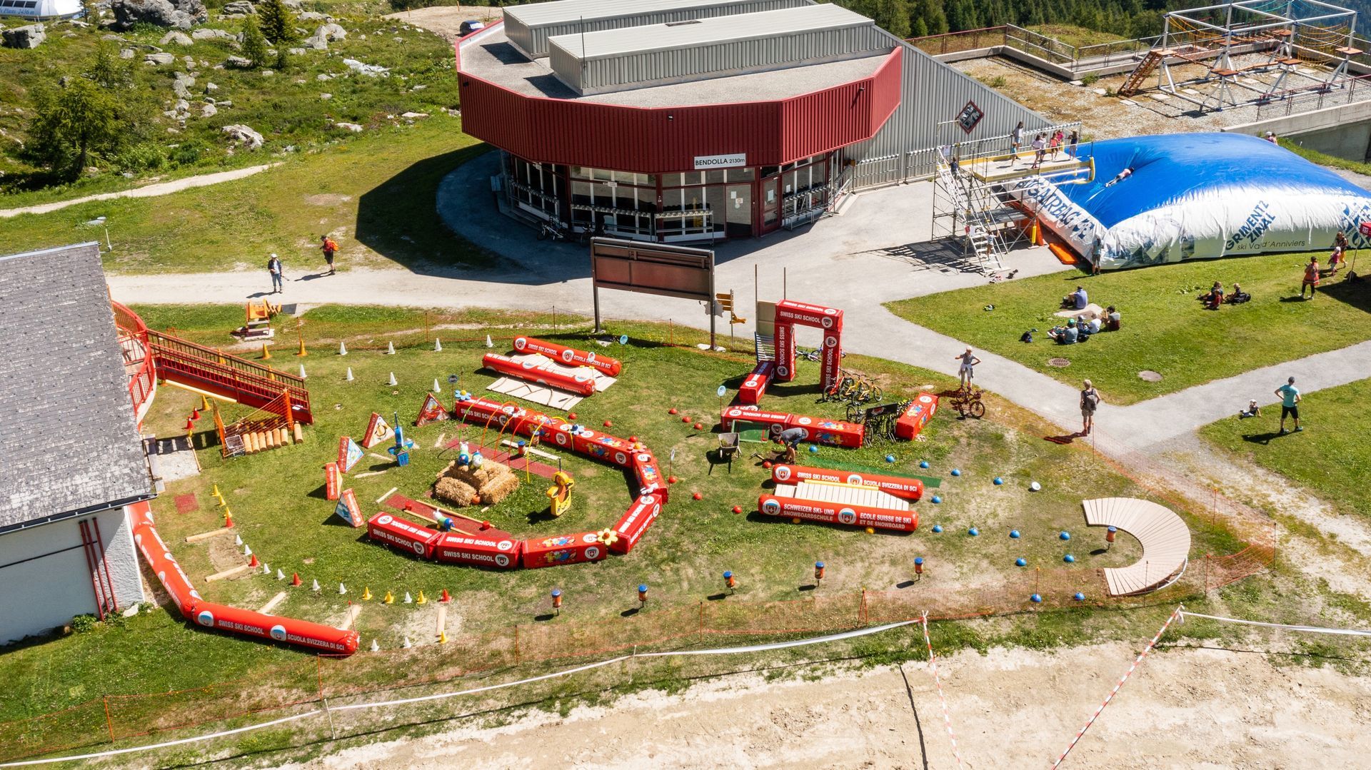 Le mini bike park sera agrandi cette année. Plusieurs parcours supplémentaires sont prévus.