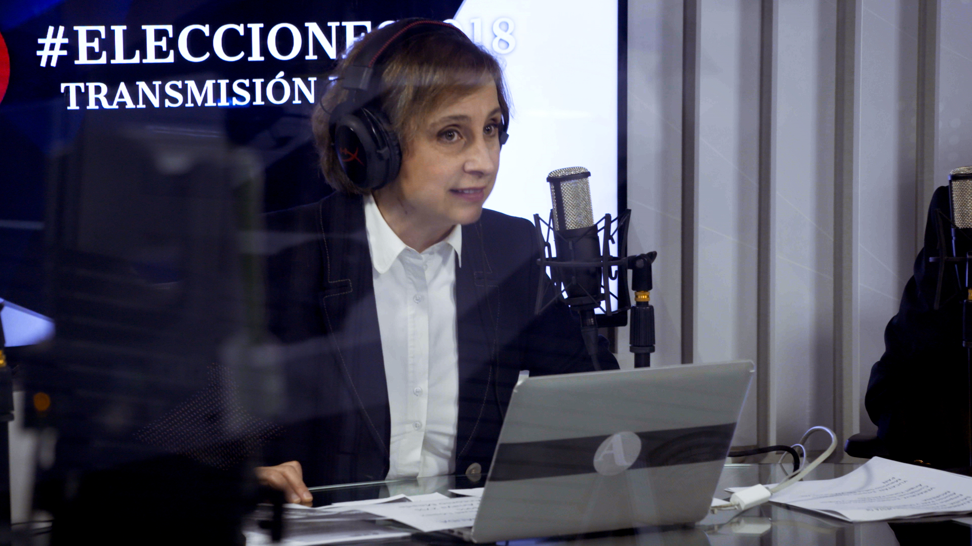 La journaliste mexicaine Carmen Aristegui est l’une des principales voix d’opposition de son pays.