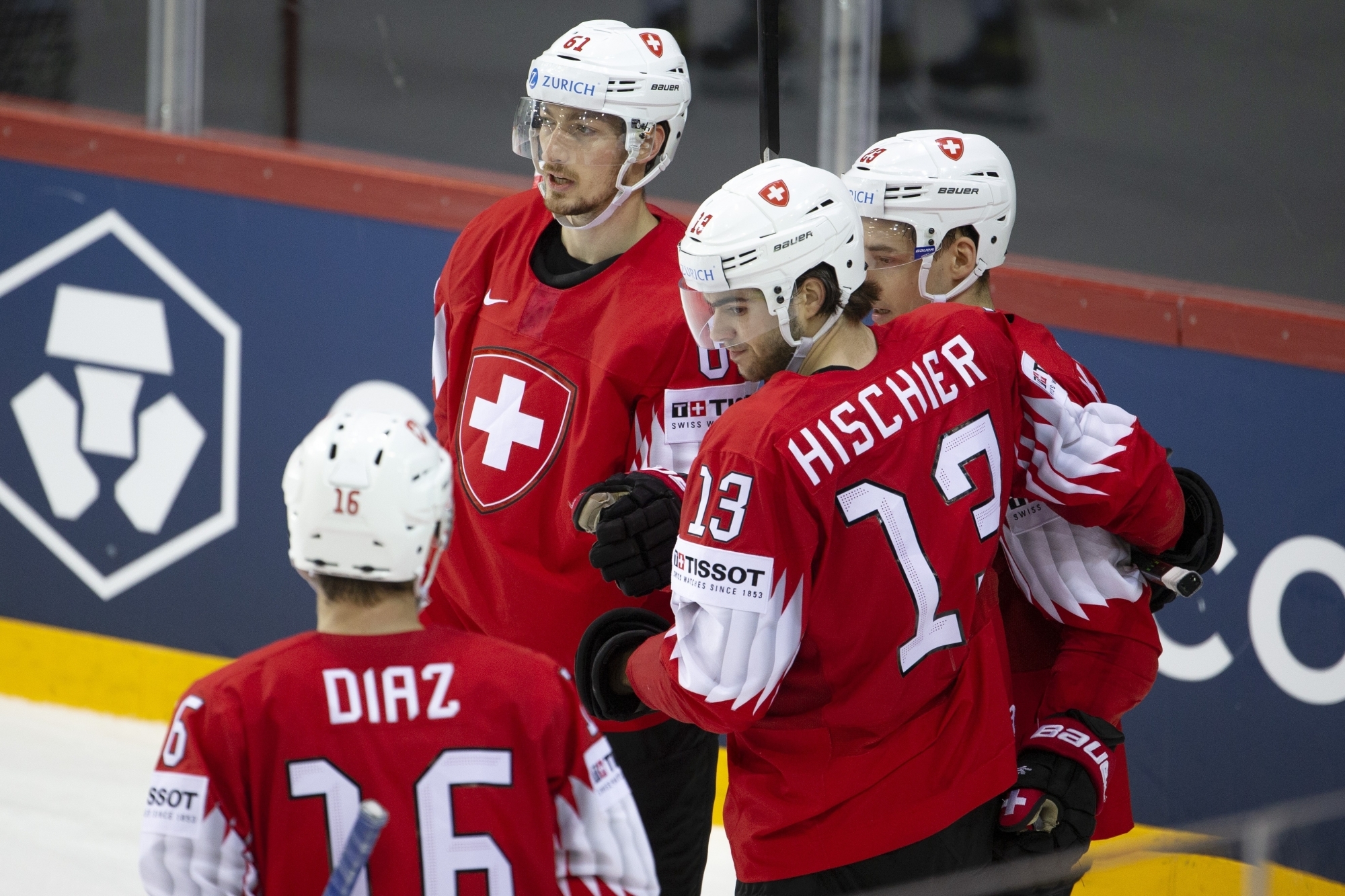 Nico Hischier a inscrit la sixième et dernière réussite helvétique.