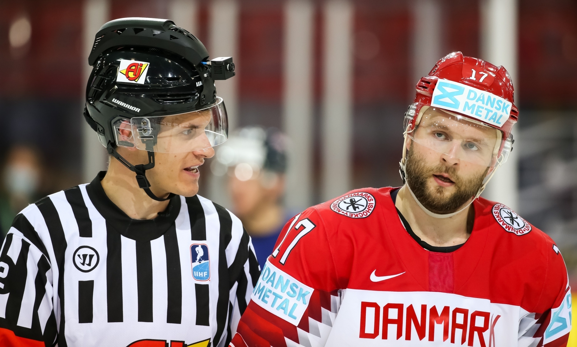 Michael Tscherrig s’est retrouvé sur la glace de Riga aux côtés des stars du hockey mondial.