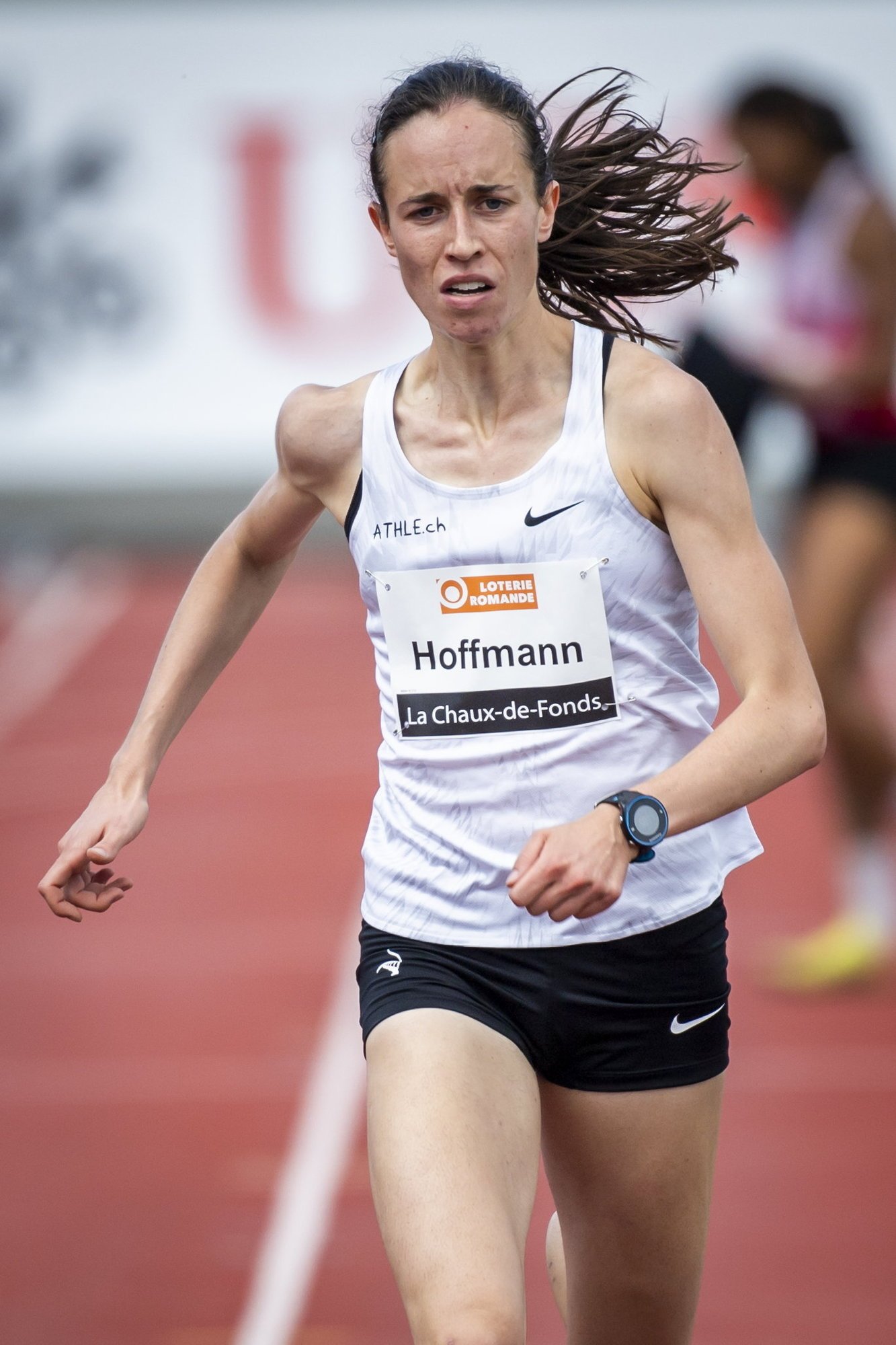 Lore Hoffmann ne court pas souvent sur 400 mètres. A La Chaux-de-Fonds, elle a abaissé son chrono de 7 dixièmes.