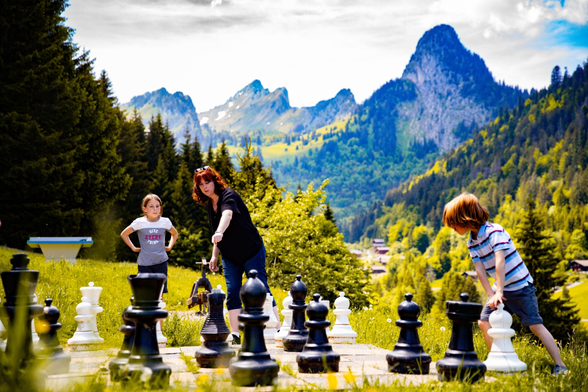 Petits et grands pourront retrouver un jeu d'échecs géant parmi les dix attractions proposées.