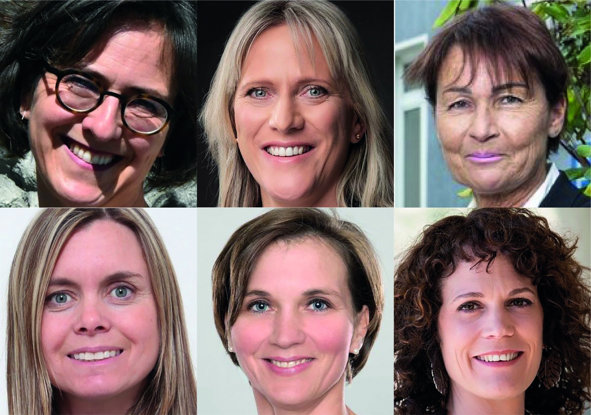 Anne-Catherine Sutermeister, Karla Z’Brun-Dirren, Marie Claude Noth-Ecœur, Christine Genolet-Leubin, Sophie Huguet et Tanja Fux. Six femmes nommées à la tête d’un service de l’administration cantonale valaisanne entre 2017 et 2021.
