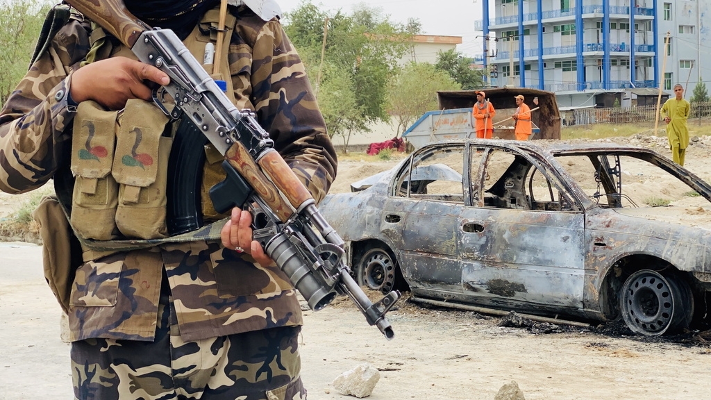 L'armée américaine a reconnu vendredi que sa dernière frappe fin août à Kaboul était "une erreur tragique". Celle-ci a tué "dix civils" dont "jusqu'à sept enfants" (archives).