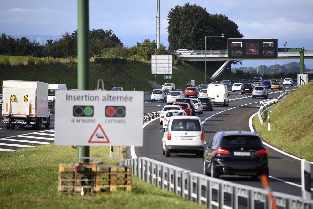 Feu rouge mis en place entre Lausanne et Yverdon