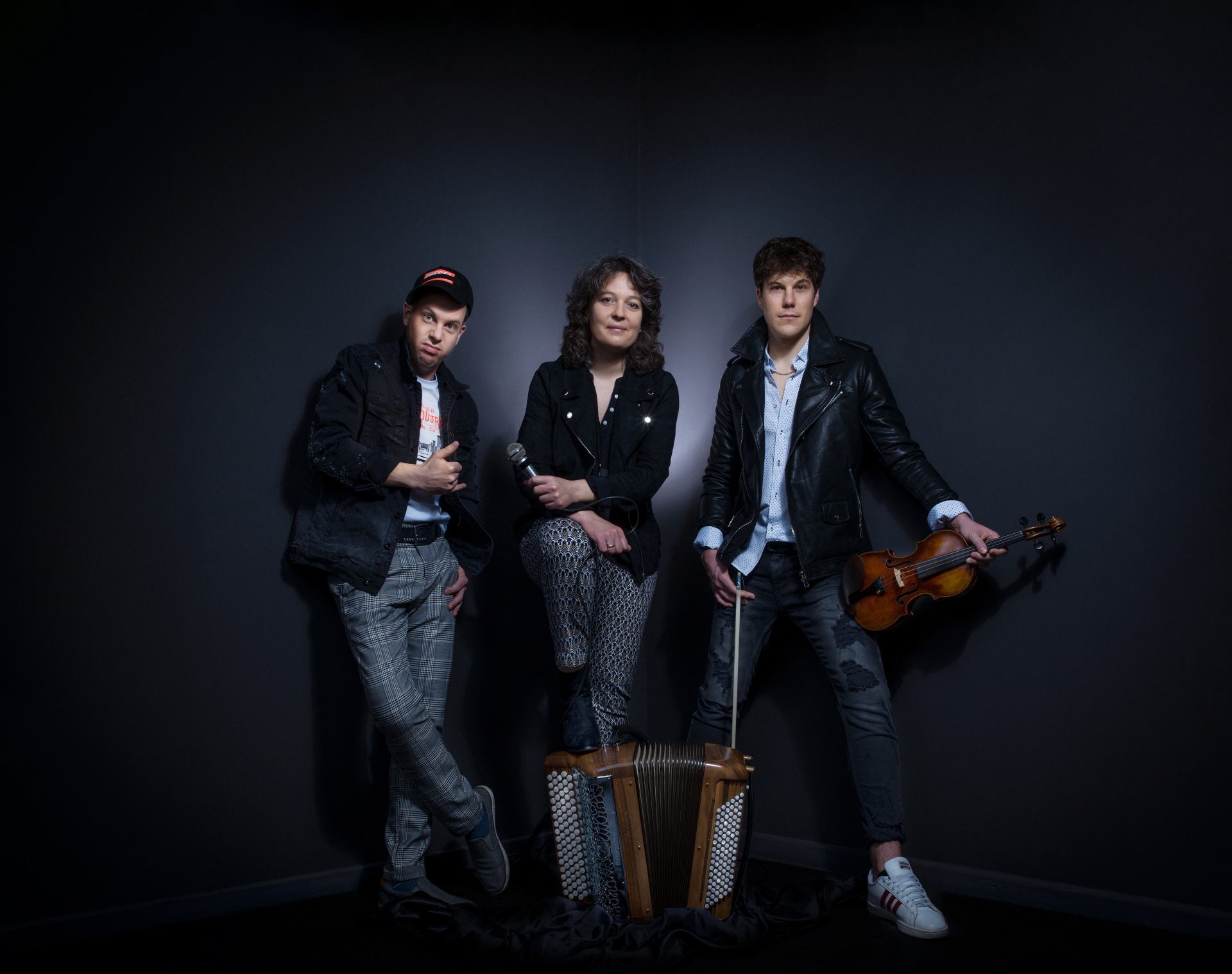 Yves Moulin, Célina Ramsauer et Anthony Fournier réunis pour la première fois sur scène.