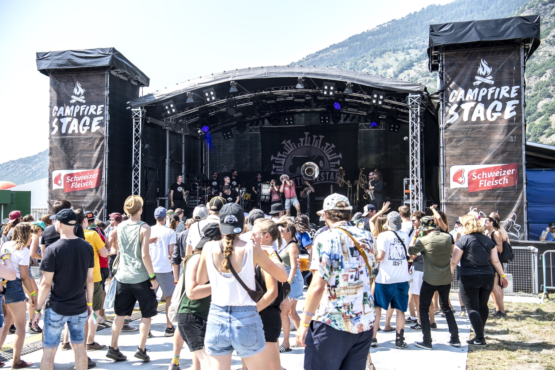 En 3 jours, l'Openair de Gampel a accueilli 30 000 festivaliers.