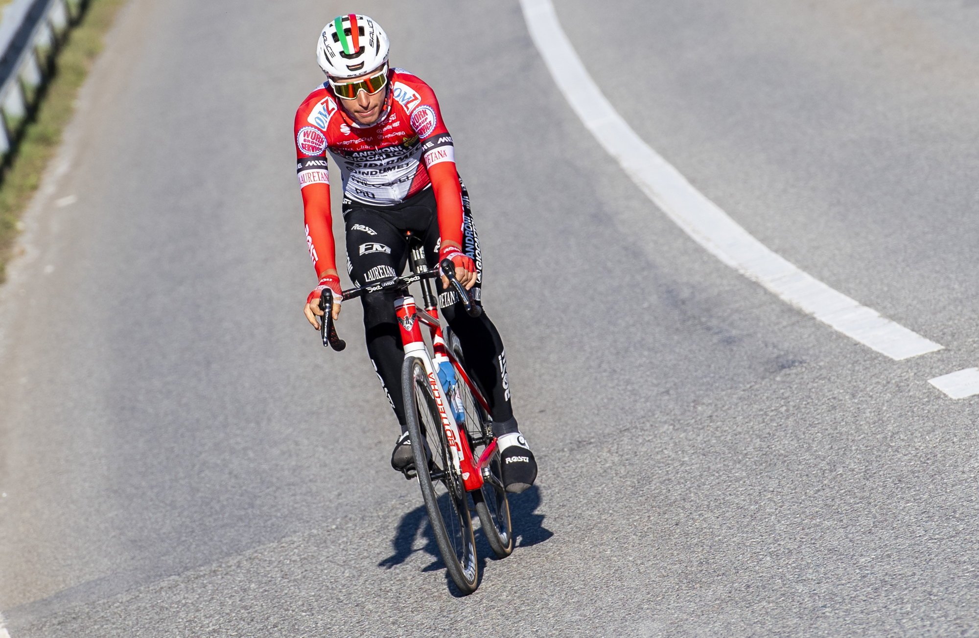 Simon Pellaud a tenu à remonter sur le vélo au plus vite.