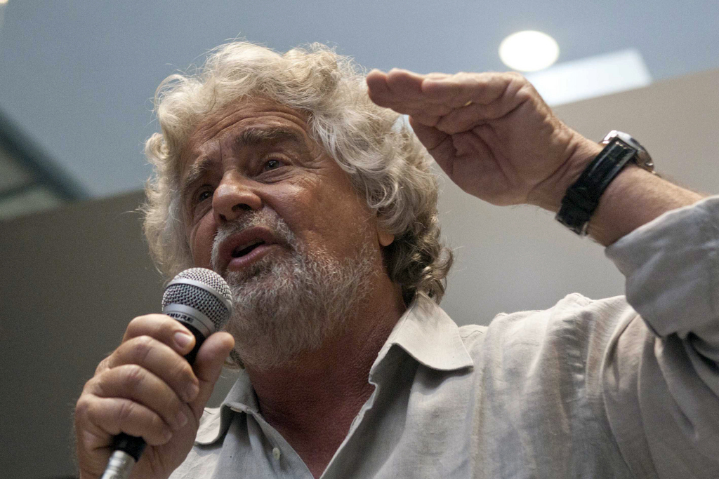 L'ex-comique Beppe Grillo avait axé sa campagne sur la réduction des coûts en politique.