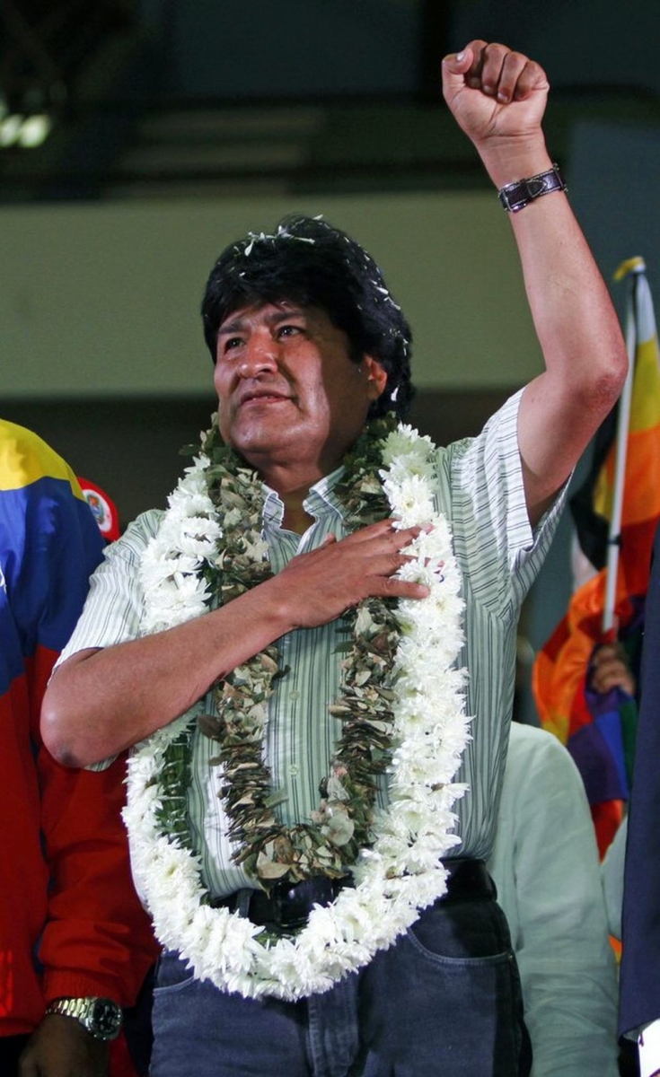 Evo Morales, président de Bolivie, accorderait l'asile à Edward Snowden si celui-ci le demandait. 